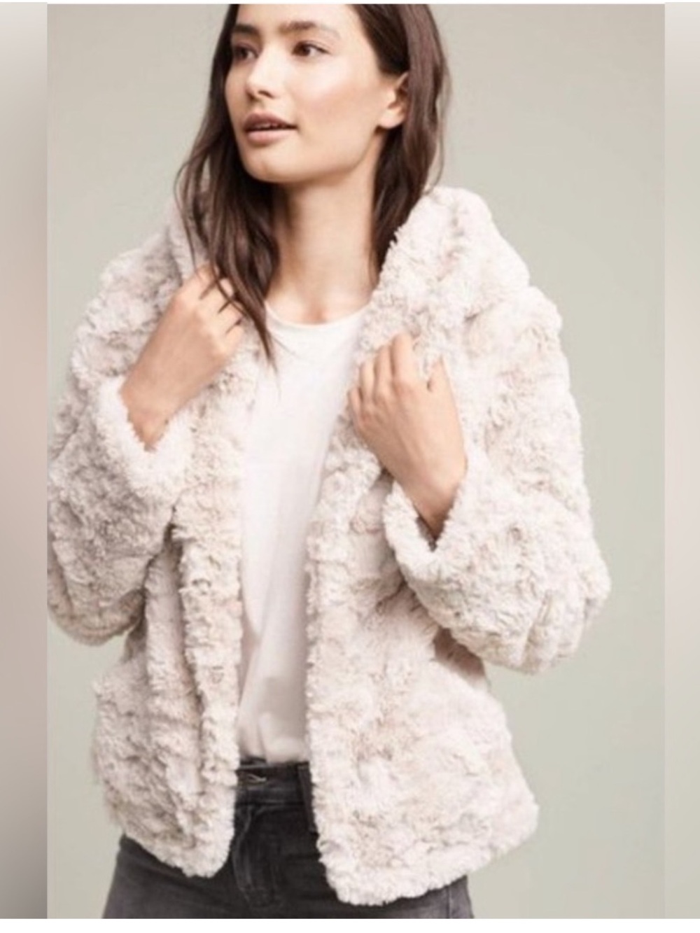 Tiny Editions for Anthropologie Faux Fur Coat